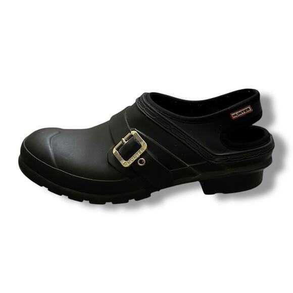 SINGLE Hunter waterproof slingback clog LEFT SHOE ONLY - ONLY ONE SHOE FOR SALE - Picture 1 of 7